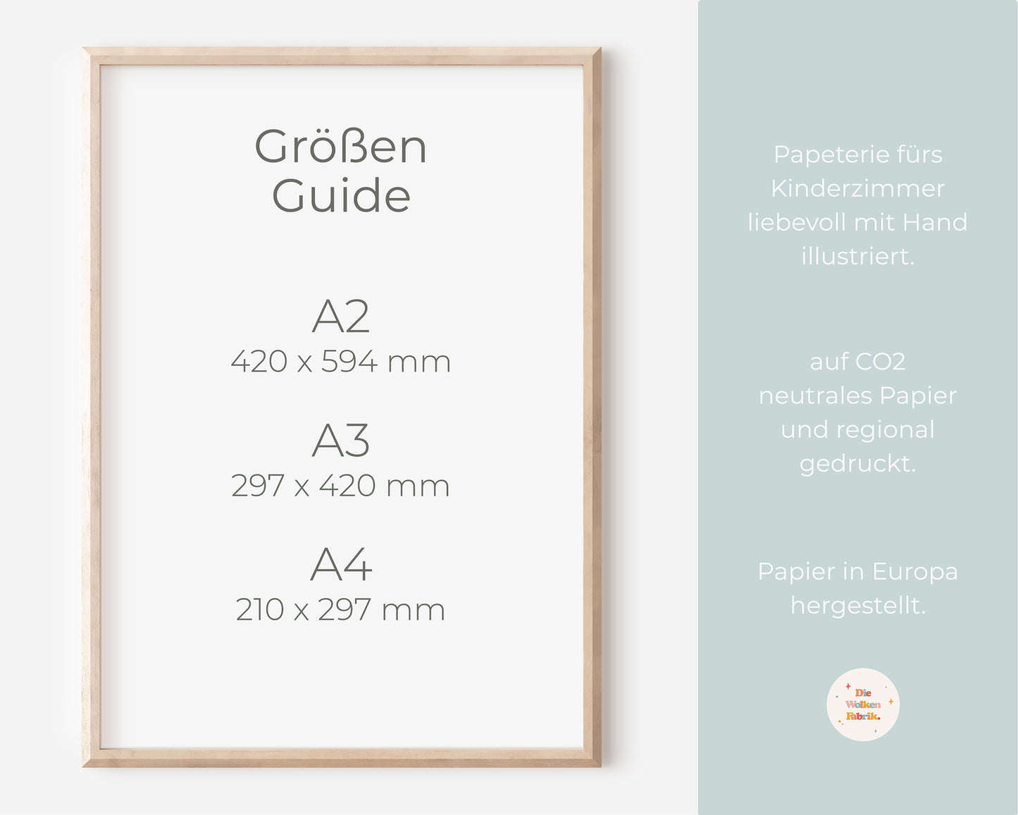 Poster Herbst Montessori in A4 und A3