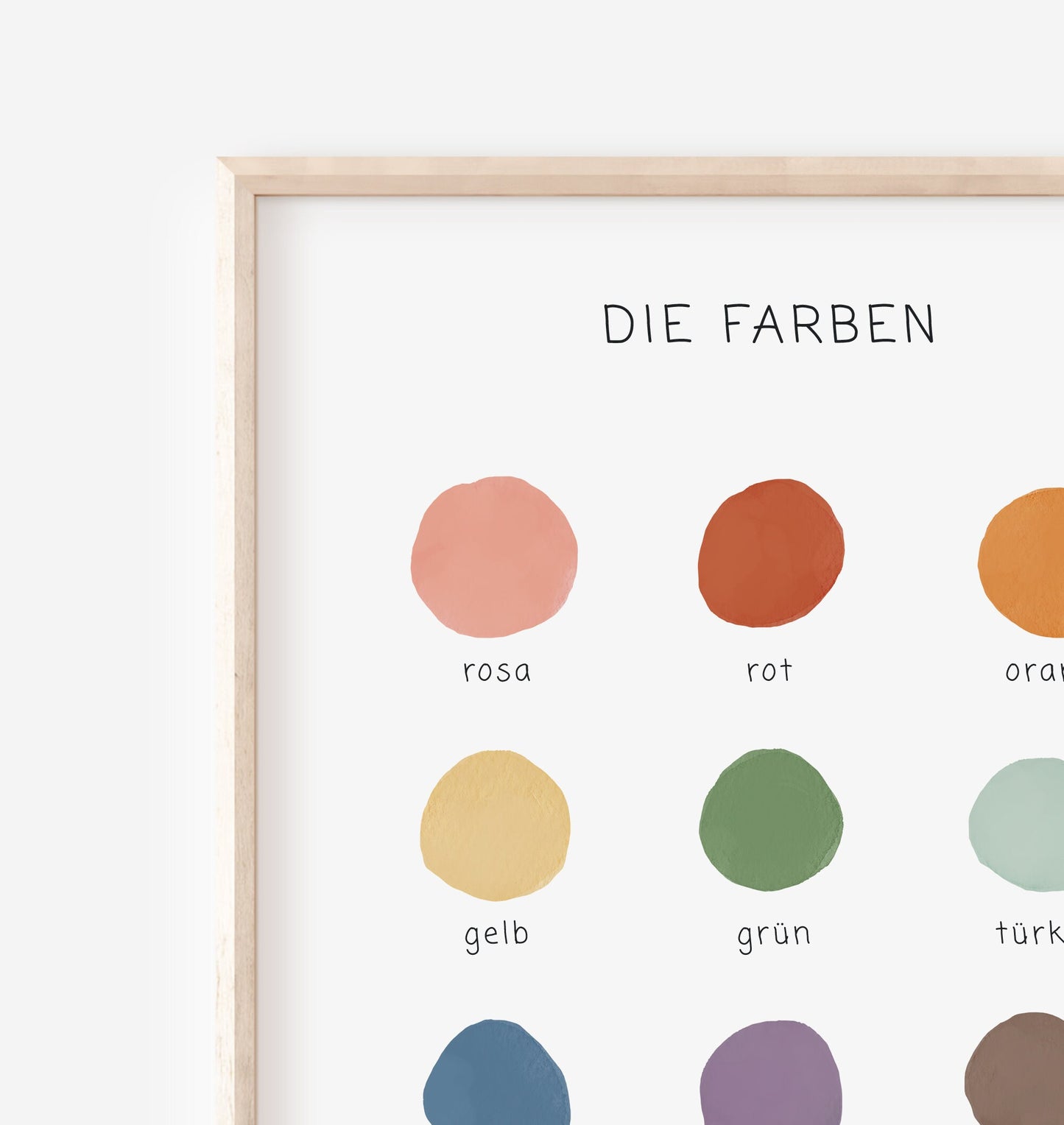 Poster Farben