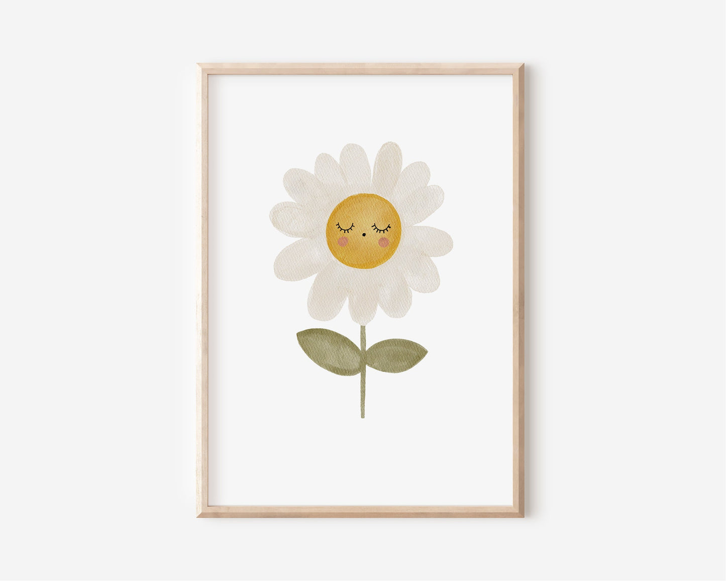 Poster mit Gänseblümchen