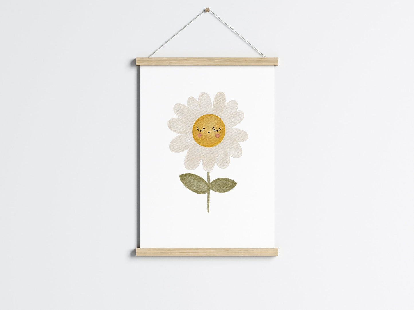 Poster mit Gänseblümchen