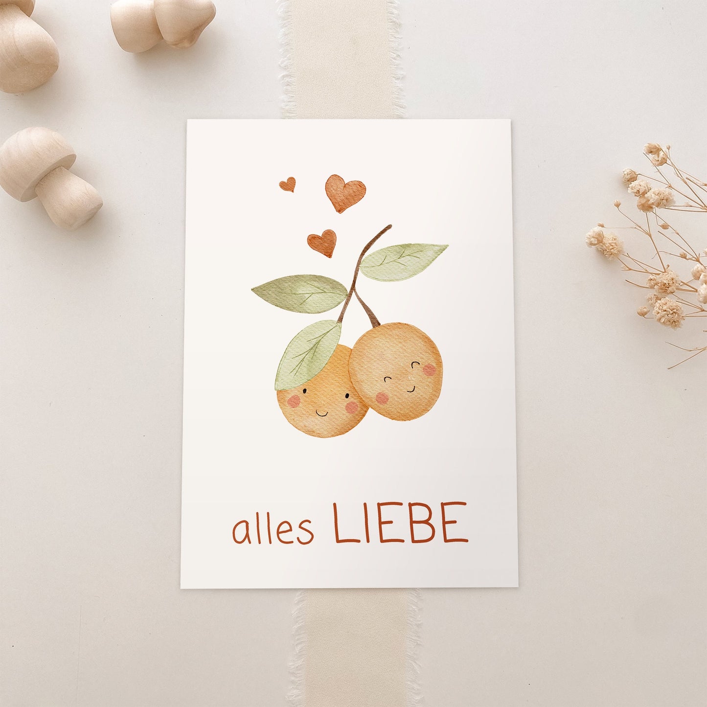 Postkarte alles LIEBE A6