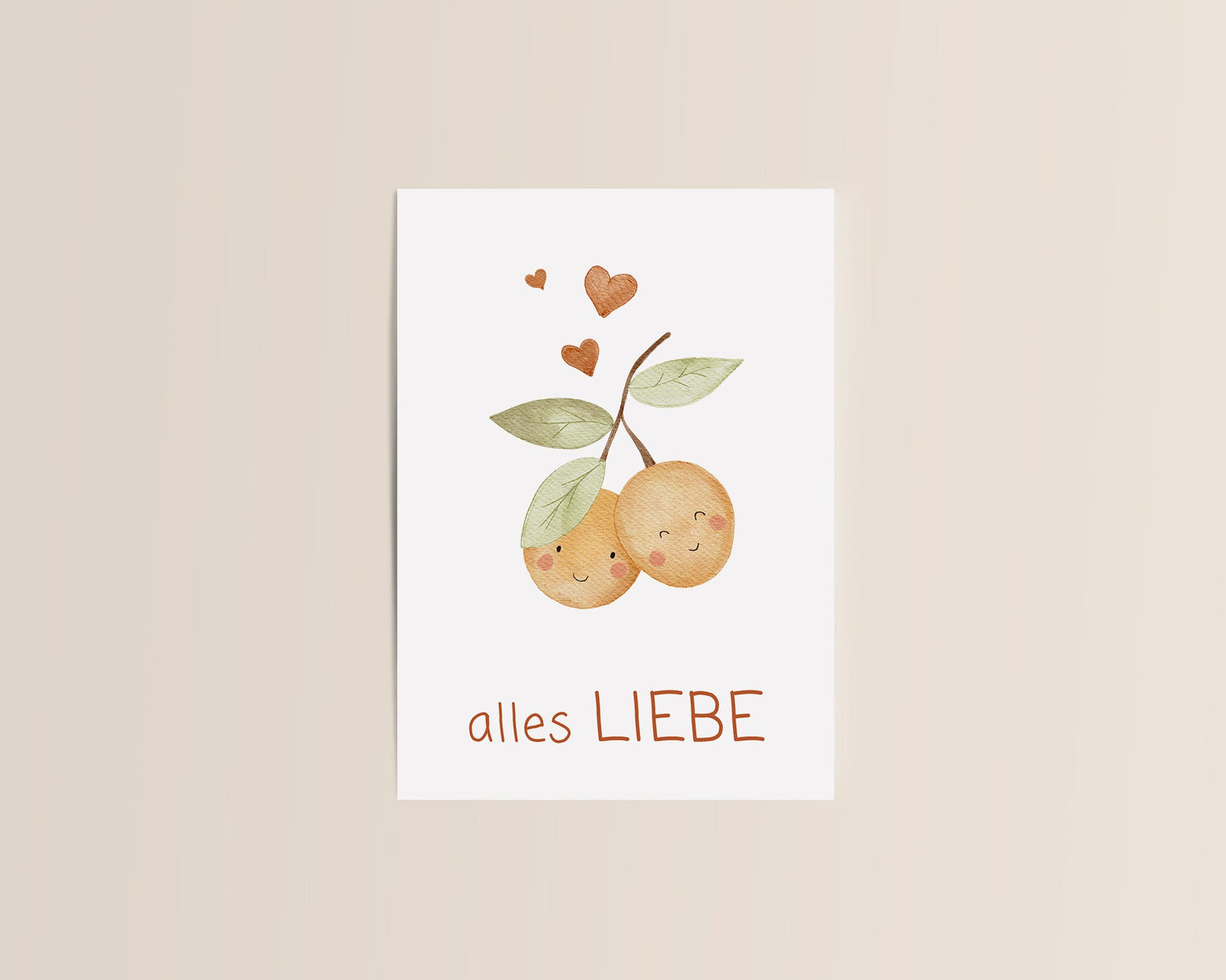 Postkarte alles LIEBE A6