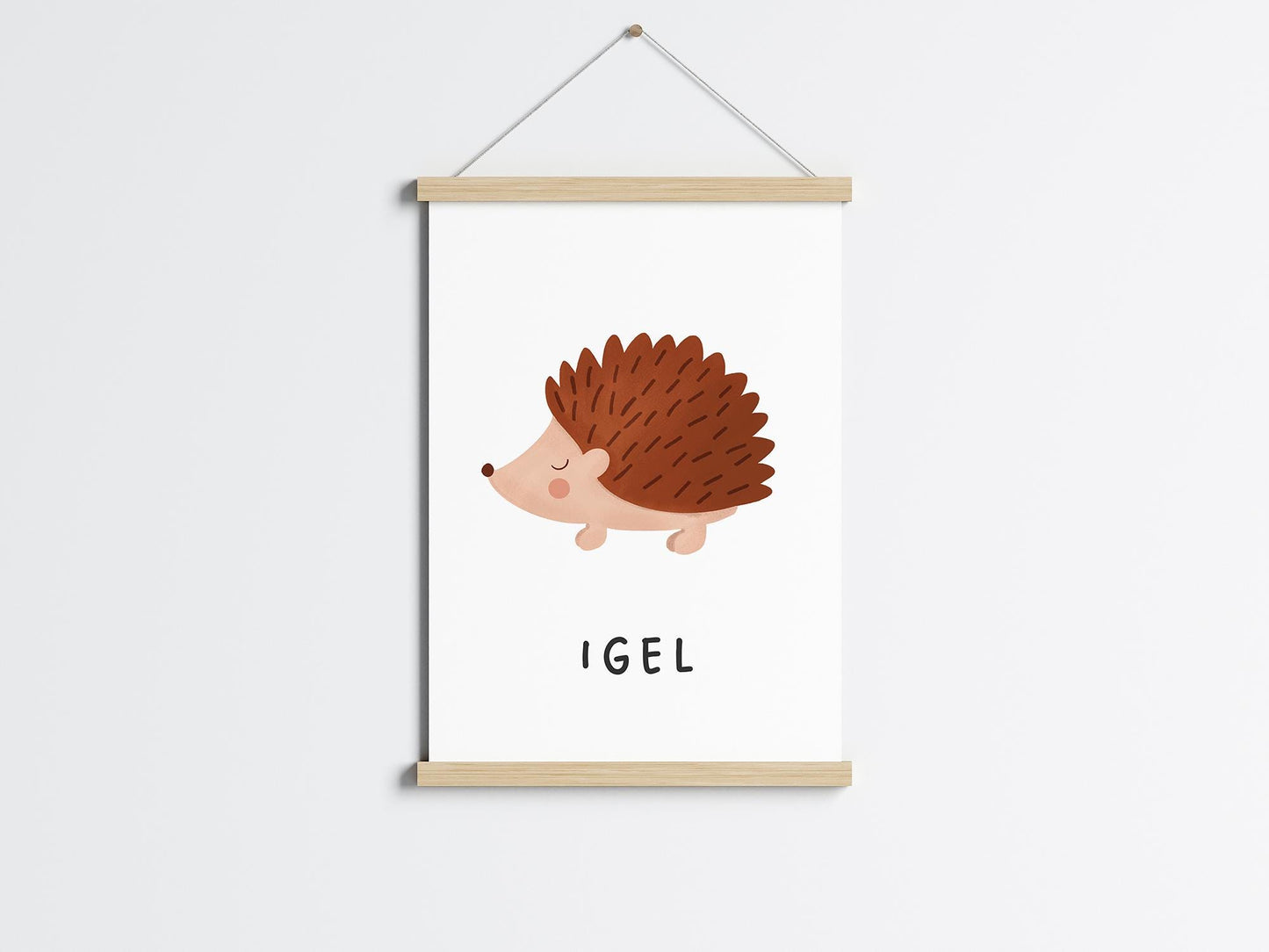 Süßes Igel Poster