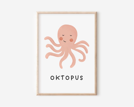 Oktopus Poster