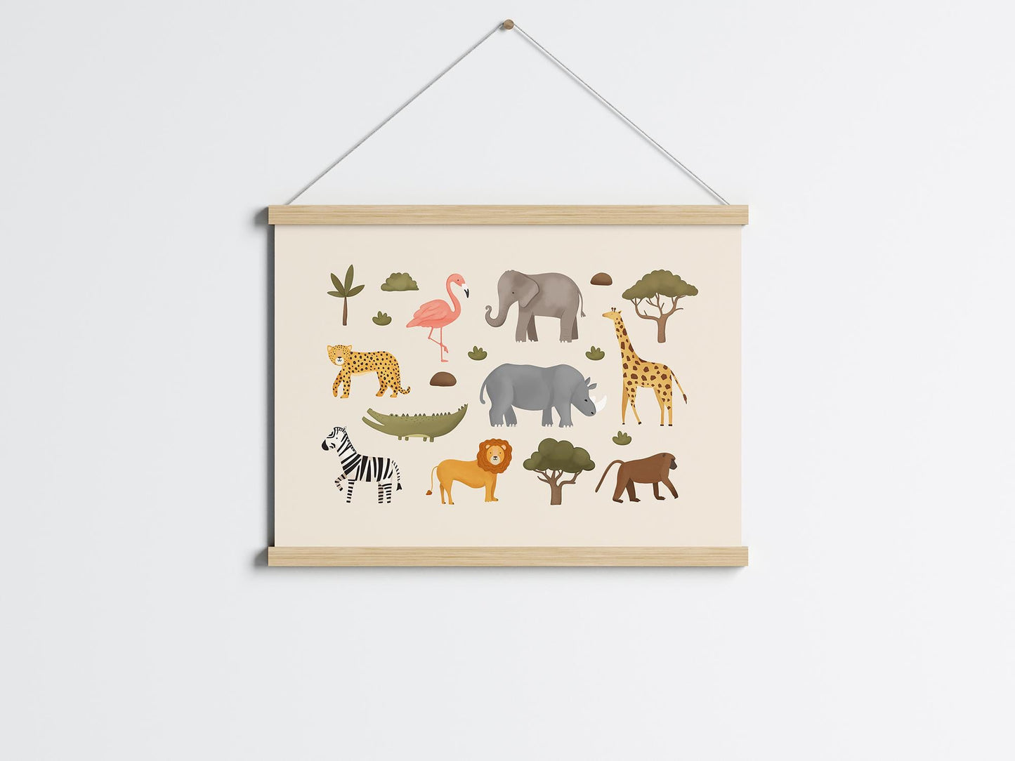 Safari Poster Kinder